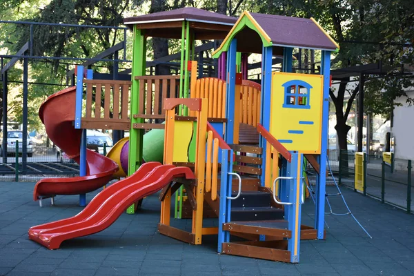 Beautiful Playground Park — Stock Photo, Image