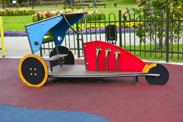 Playground Shoe Shaped Machine — Stock Photo, Image