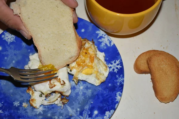 Desayuno Mesa — Foto de Stock