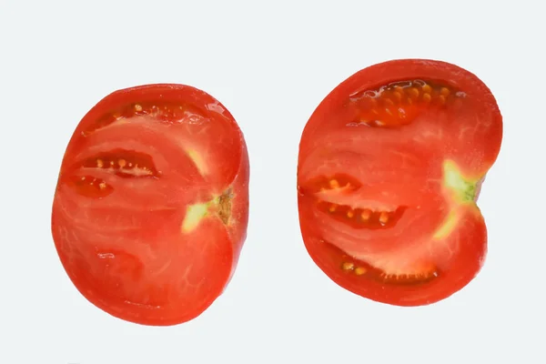 Tomaten Auf Weißem Hintergrund — Stockfoto