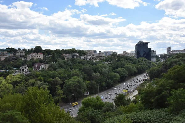 Panorama Miasta Pejzaż Miejski — Zdjęcie stockowe
