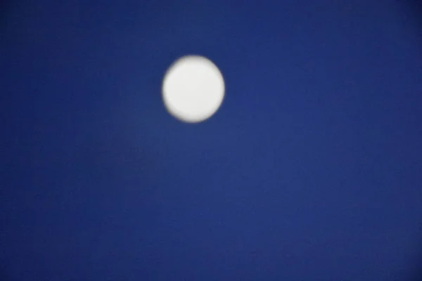 Bela Lua Céu — Fotografia de Stock