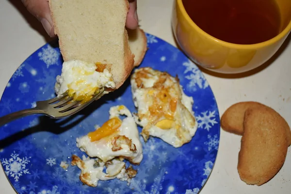 Frukost Bordet — Stockfoto