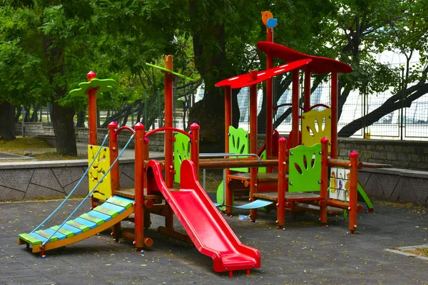 Hermoso Parque Infantil Parque — Foto de Stock