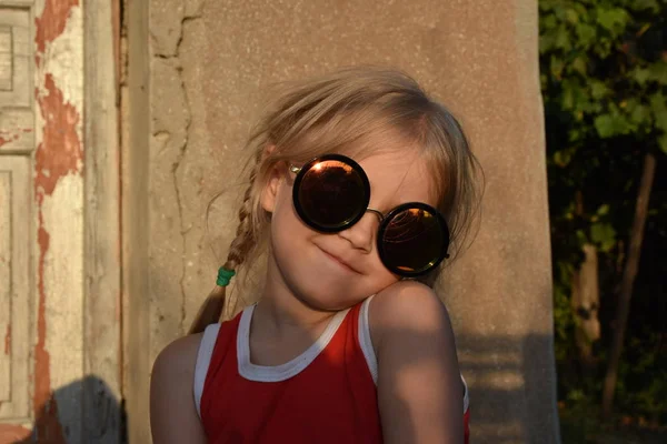 Beautiful Portrait Little Girl — Stock Photo, Image