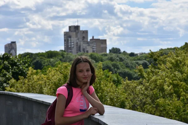 Retrato Uma Menina — Fotografia de Stock