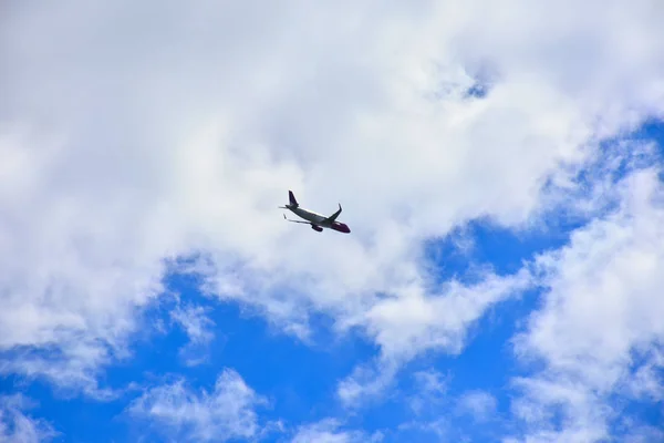 Airplane Sky Landscape — Stock Photo, Image