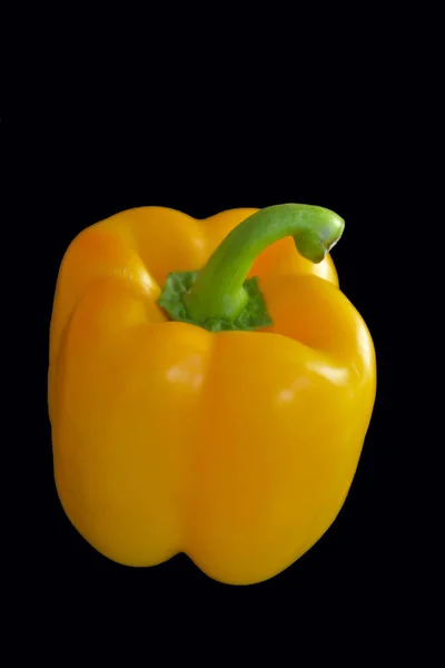 Yellow Bell Pepper Close — Stock Photo, Image