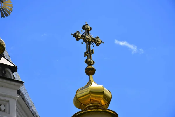 Igreja Cúpulas Igreja Religião — Fotografia de Stock