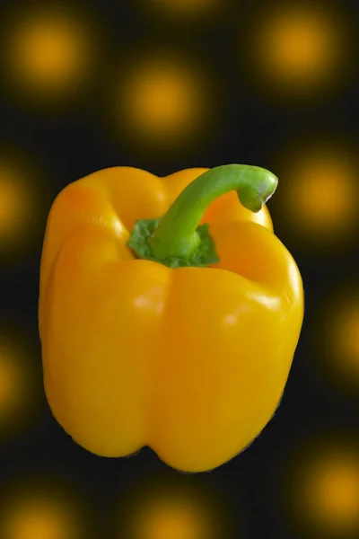 Gelbe Paprika Aus Nächster Nähe — Stockfoto
