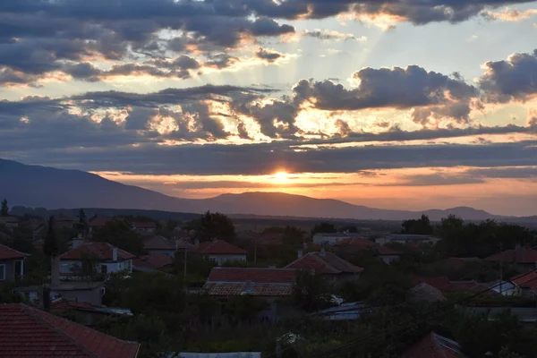 Blå Himmel Och Moln Vacker Naturskön Utsikt — Stockfoto