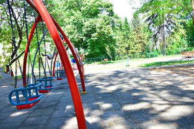 Parktaki güzel oyun parkı