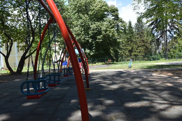 Beautiful Playground Park — Stock Photo, Image