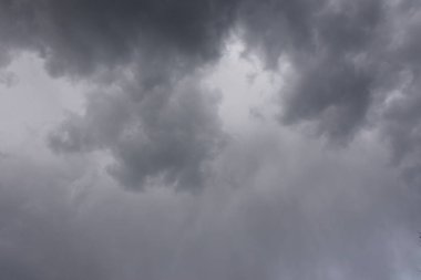 Mavi gökyüzü ve beyaz bulutlar