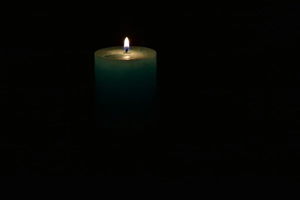 Candle Lighter Black Background — Stock Photo, Image