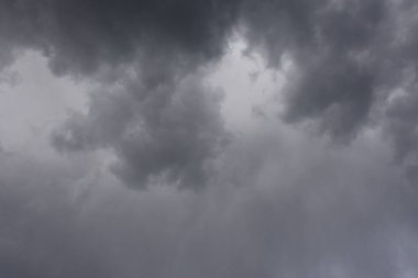 Mavi gökyüzü ve beyaz bulutlar