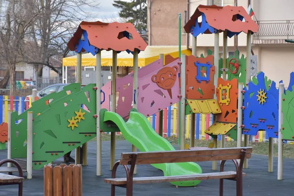 Beautiful Playground Park — Stock Photo, Image