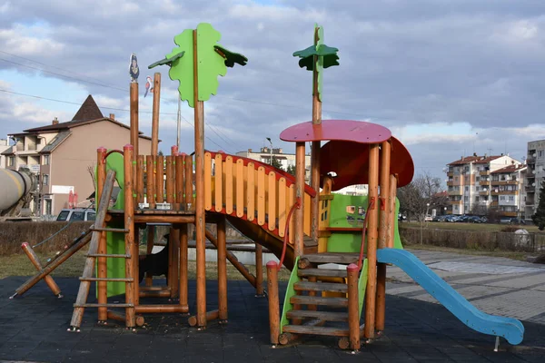 Beautiful Playground Park — Stock Photo, Image