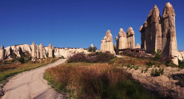 Aşk Vadisi Kapadokya, Türkiye'de asfaltsız yol