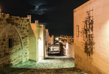 Eski mağara City Uçhisar Kalesi Kapadokya.