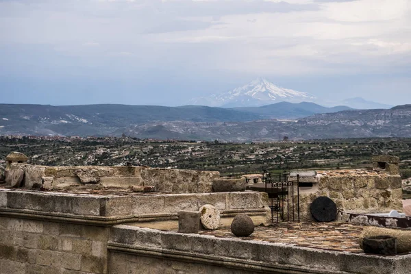 Κάστρο του Uchisar στην Καππαδοκία. — Φωτογραφία Αρχείου