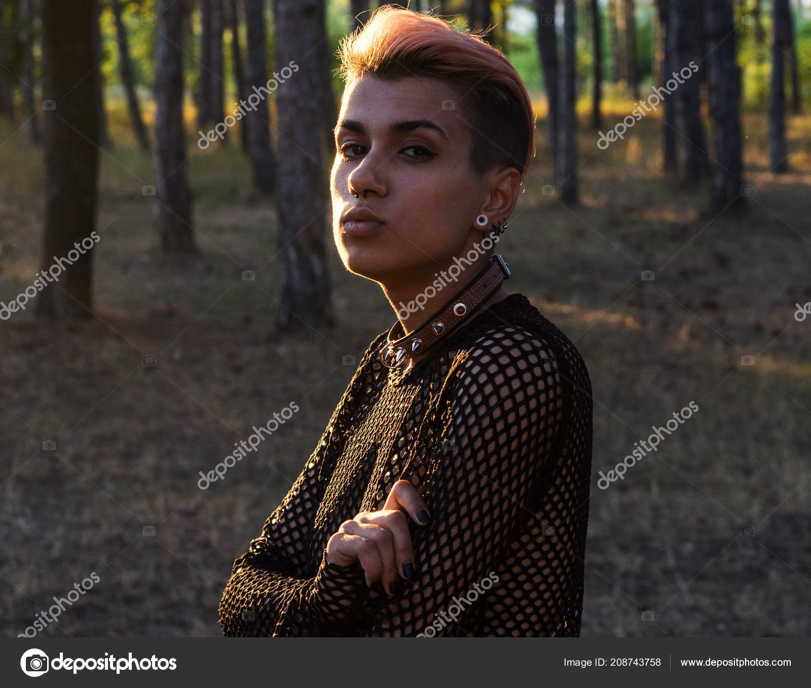 Nudo nero ragazza foto