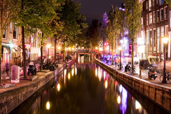 Amsterdam Aug Red Light District December 2012 Amsterdam Det Stadens — Stockfoto