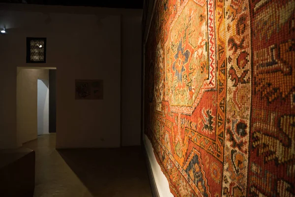 Moroccan Carpet Museum architecture traditional arabian design - Rich Riyad Dar Si Said mosaic interior