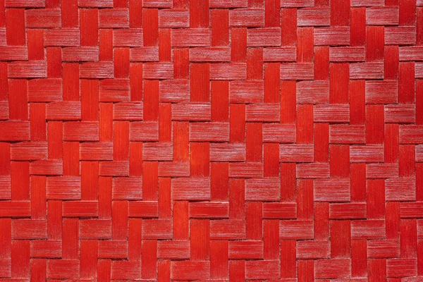 Textura de vime de bambu vermelho . — Fotografia de Stock