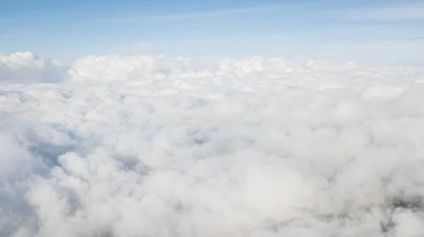 Αεροφωτογραφία Του Kintamani Βουνό Καλυμμένο Ομίχλη Στο Μπαλί Ινδονησία — Φωτογραφία Αρχείου