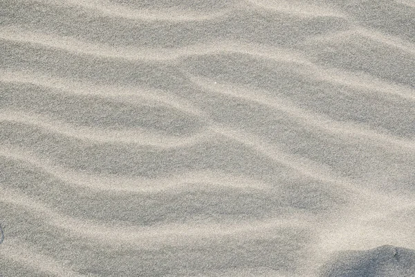 Close Areia Branca Praia Com Textura Árida — Fotografia de Stock