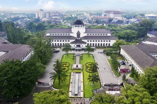 Bandung Indonésie Února 2019 Letecký Pohled Vládní Budova Jako Znají — Stock fotografie