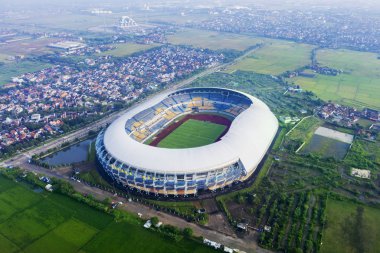 Gedebage stadyumu yakınında kalabalık konut