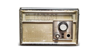 Antik eski radyo