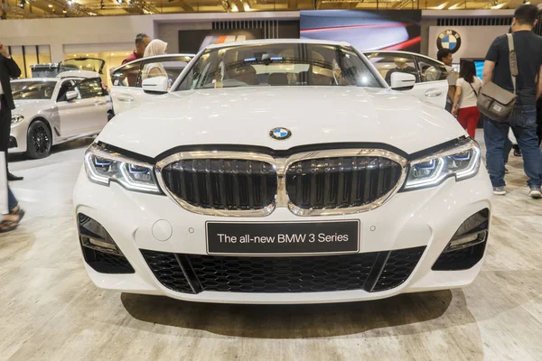 BMW 3 Series car displayed in GIIAS 2019 — Stock Photo, Image