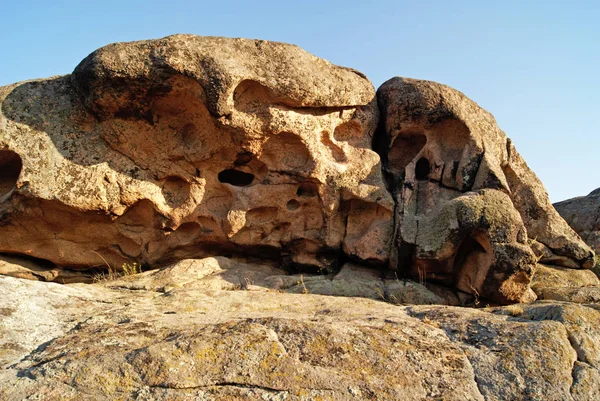 Rock erosie. verweerde. geologische formaties — Stockfoto