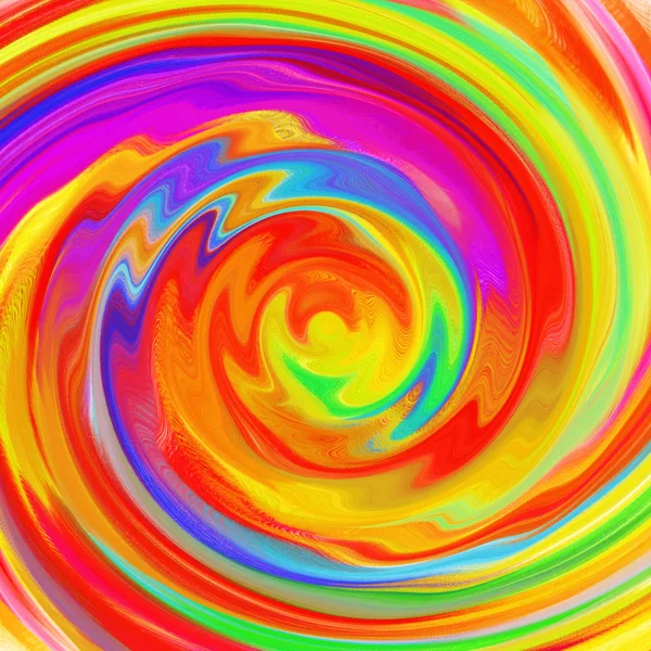 Fractal colorido. Fondo de círculo abstracto — Foto de Stock