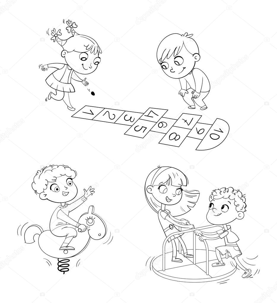 Parco Giochi Giochi Gratis Da Colorare Da Colorare Online Giochi