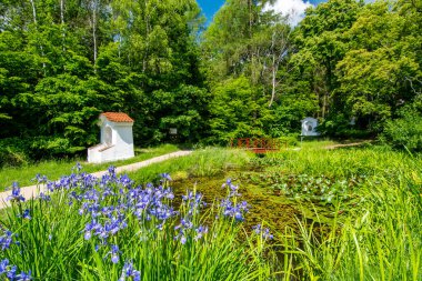 Barok hacı yeri Skalka, Mnisek modülü Brdy in Central Bohemya - Haç İstasyonları (14 durak) - Çek Cumhuriyeti