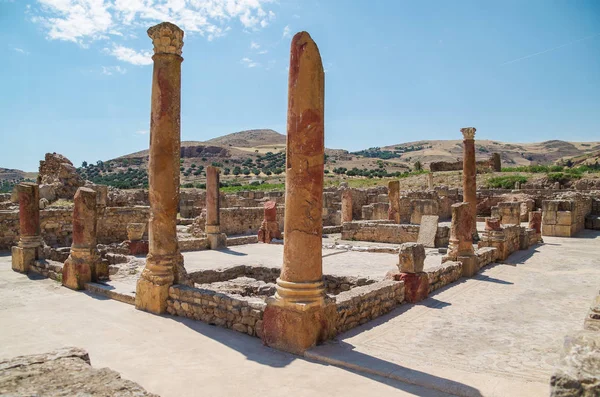 Bulla Regia Ruinas Ciudad Romana Túnez Cerca Jendouba — Foto de Stock