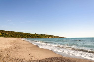 La Alcaidesa'daki plaj ve golf sahası, Costa del Sol, İspanya