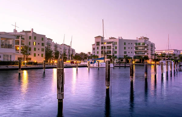 Sotogrande urbanisierung und marina in andalusien lizenzfreie Stockbilder