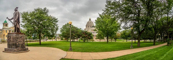 Panoramik Minnesota Capitol Binası Çevresi Saint Paul Içinde — Stok fotoğraf