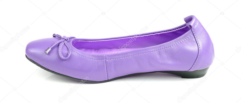 flats shoes isolate on white background