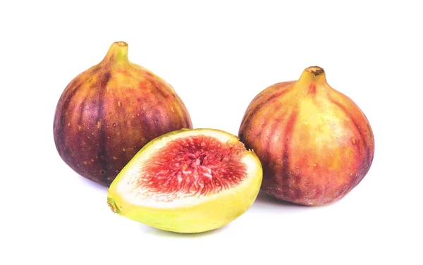 Figs isolated on white background. — Stock Photo, Image