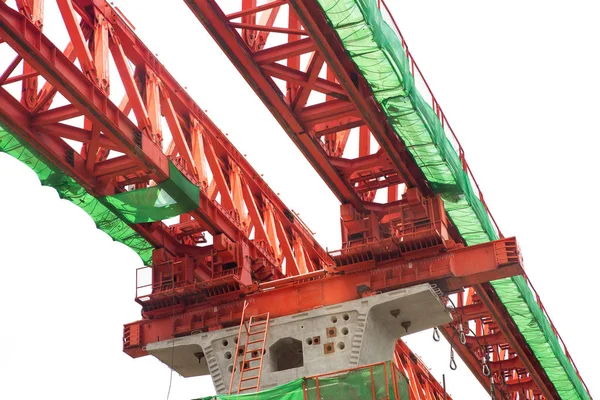 Çelik köprü demiryolu inşaatı