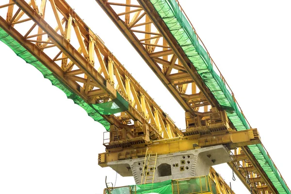 Çelik köprü demiryolu inşaatı