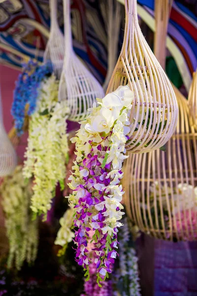 Flores Que Embellecen Bodas Fiestas — Foto de Stock