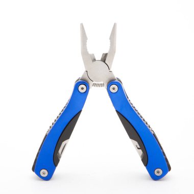 tam olarak gelişeceğini multitool izole üzerinde beyaz arka plan