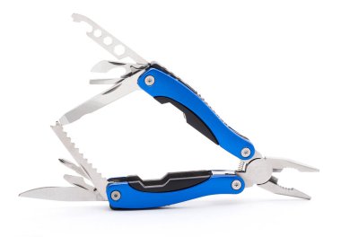 tam olarak gelişeceğini multitool izole üzerinde beyaz arka plan
